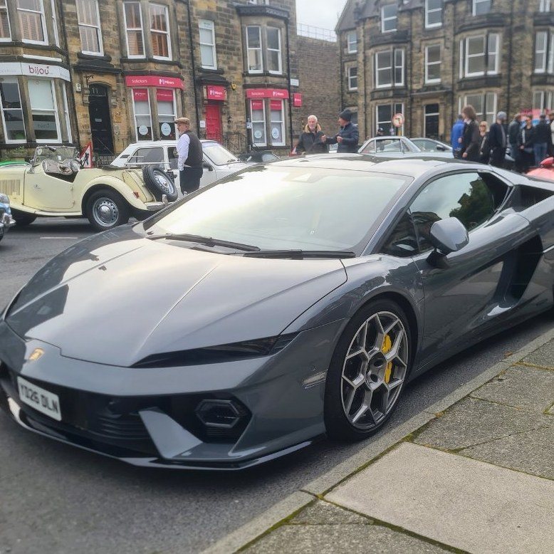 Grey Lamborghini Temerario